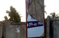 Confusion over position of signboard at polling station in Tema