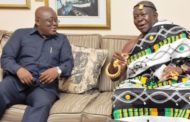 President Akufo-Addo Holds In-Camera Talks With Asantehene Otumfuo