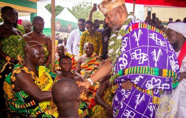 Rich Culture: Ga Mantse's Historic Durbar In Honour Of The Asantehene - SEE PICTURES