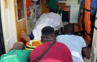 C/R: NDC MEMBERS STAB HAWA KOOMSON SON TO CRITICAL CONDITION IN-FRONT OF KASOA EC OFFICE.