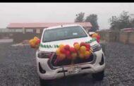 A/R: Deputy Health Minister Presents Vehicle To Sekyere Central Health Directorate